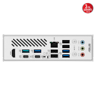 ASUS X870 MAX GAMING WIFI7 W, 4xDDR5, 3xM2, HDMI, DP, Type-C, Wi-Fi 7, Bluetooth v5.3, AM5 Soket GAMING Anakart