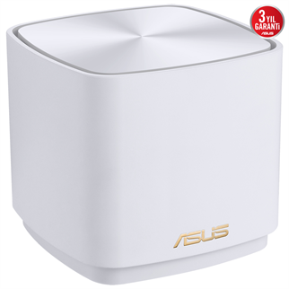 ASUS XD5 W-3 Wıfı6 AX3000 Dual Band Mesh Router Beyaz 3-lü set  / 90IG0750-MO3B20