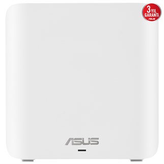 ASUS ZENWIFI7 BD4-W-2  WIFI7 BE3600 Dual Band Mesh Router 2-li set Beyaz