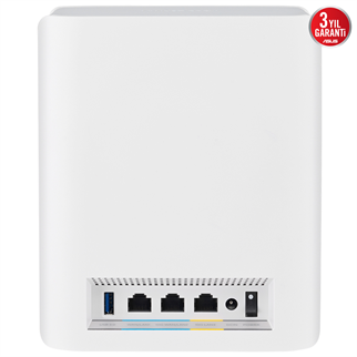 ASUS ZENWIFI7 BT10 BE18000 Mesh Router Beyaz 2-li Paket