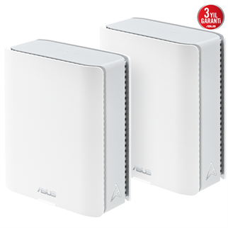 ASUS ZENWIFI7 BT10 BE18000 Mesh Router Beyaz 2-li Paket