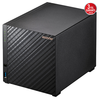 ASUSTOR 4diskli Realtek QC-1GB RAM-2.5GbE Nas Server AS1204T