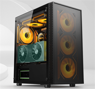 AZTECH 600w SKYLINE AZT04 RGB Gaming Mid-Tower Pc Kasası