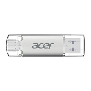 Acer 512GB USB 3.2 UT300-512GB USB-A+USB-C Çift Taraflı Metal Flash Bellek