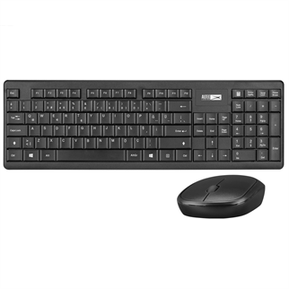 Altec Lansing ALBC6314, Siyah, 2.4Ghz Kablosuz, Türkçe Q, Klavye Mouse Set