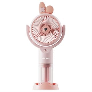 Asonic AFN26 Pembe 500mAh 2 Kademe Nemlendirici Sprey USB Fan