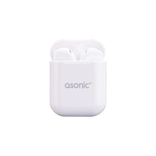 Asonic AS-TWS130 Beyaz Mobil Telefon Uyumlu Bluetooth TWS AirPods Mikrofonlu Kulaklık