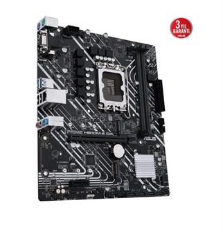 Asus Prime H610M-E D4-CSM 3200MHz DDR4 Soket 1700 M.2 HDMI DP mATX Anakart