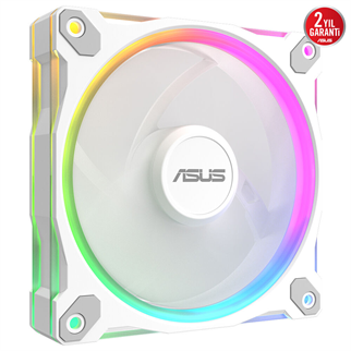 Asus Prime MR120 ARGB 120mm PWM Kasa Fanı - Beyaz /  90DA00I3-B09000