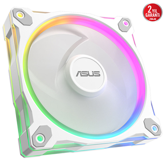 Asus Prime MR120 ARGB 120mm PWM Kasa Fanı - Beyaz /  90DA00I3-B09000