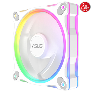 Asus Prime MR120 ARGB 120mm PWM Kasa Fanı - Beyaz /  90DA00I3-B09000