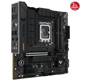 Asus TUF Gaming B760M-PLUS WIFI II 7800MHz(OC) DDR5 SOKET LGA1700 M.2 HDMI DP mATX Anakart