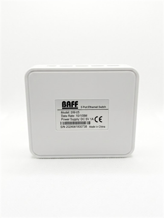 BAFF 5port 10/100 Yönetilemez Switch SW-05