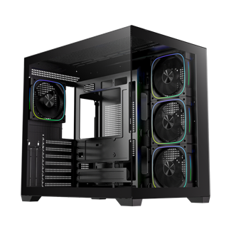 BITFENIX 750W 80+ BRONZE ZAAH BFC-ZAA75KKGKK-4A 4-ARGB Fanlı Gaming Mid-Tower PC Kasası