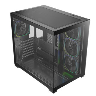 BITFENIX 850W 80+ BRONZE LEO BFC-LEO85KKGKK-4A 4-ARGB Fanlı Gaming Mid-Tower PC Kasası