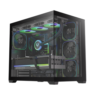 BITFENIX 850W 80+ BRONZE LEO BFC-LEO85KKGKK-4A 4-ARGB Fanlı Gaming Mid-Tower PC Kasası