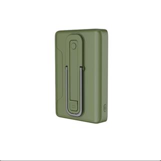 BİX 10000mAh BXPB105-GRE 22.5W-15W Type-C Micro USB KABLOSUZ LED GÖSTERGELİ Yeşil POWERBANK