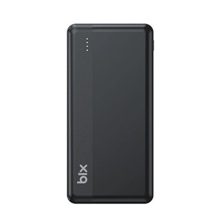 BIX 10000mAh BXPB108-BK 2x USB LED BİLDİRİMLİ Siyah POWERBANK