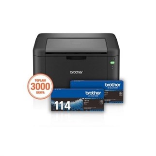 BROTHER A4 HL-L1232W Siyah Laser Yazıcı USB 2.0,Kablosuz 3000 Sayfalık Toner
