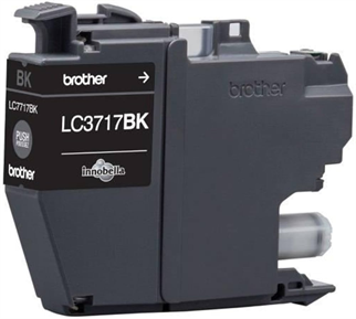 BROTHER LC3717BK Orijinal Siyah Mürekkep Kartuşu (~550 Sayfa Baskı Kapasiteli)