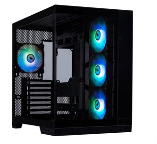BitFenix MH100 750W 80+ Gold Gen5 ATX 3.0 Tempered ARGB USB 3.1 ATX Siyah Mid Tower Oyuncu Kasası
