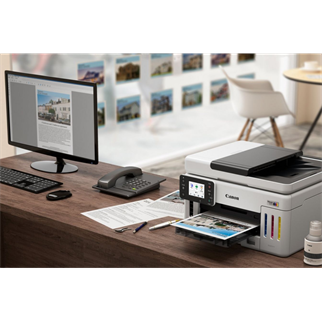 CANON MAXIFY GX6140, Renkli, Mürekkep Mega Tanklı, Yazıcı, Tarayıcı, Wifi, Lan, Duplex, ORİJİNAL MÜREKKEP