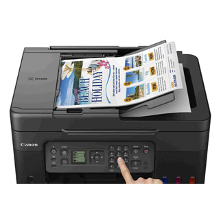 CANON PIXMA G4470, Renkli, Mürekkep Mega Tanklı, Yazıcı, Tarayıcı, Fotokopi, Fax, Wifi, Bulut, ADF, ORİJİNAL MÜREKKEP