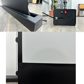 CODEGEN 212x123 cm Taşınabilir Portatif Elektrikli Pull Up Floor Screen Projeksiyon Perdesi PEX-200