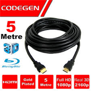 CODEGEN 5metre CPS50 HDMI Kablo 3D Gold 1.4v 2K