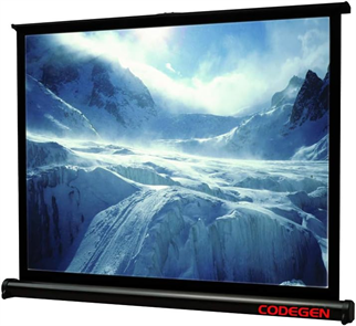 CODEGEN MX-40 81x61 Masaüstü Projeksiyon Perdesi