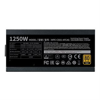 COOLERMASTER 1250W 80+ GOLD MWE V2 MPE-C501-AFCAG-3EEU PCIE 5.0 Tam Modüler Power Supply