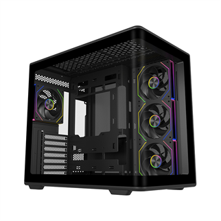 COOLERMASTER 850W 80+ GOLD ELITE 600 Curve TG E600-KGNN85-S01 4x12cm ARGB Siyah Gaming MıdTower PC Kasası