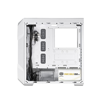 COOLERMASTER 850W 80+ GOLD TD500V2-WGNN85-STU Mid-Tower PC Kasası Beyaz