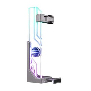 COOLERMASTER MCA-U000R-AGSBTG-00 MasterAccessory Atlas ARGB Ledli Tempered Camlı Universal Ekran Kartı Destek Aparatı (VGA Holder)
