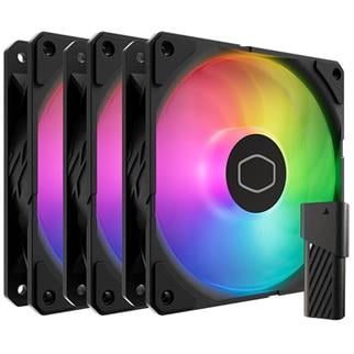 COOLERMASTER SICKLE FLOW EDGE MFX-B2DN-253P2-R2 ARGB KASA FANI+KONTROL ÜNİTESİ  MFX-B2DN-253P2-R2