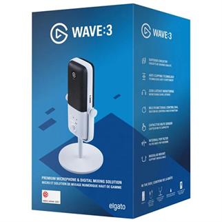 CORSAIR ELGATO 10MAB9911 Wave:3 USB Mikrofon (Beyaz)