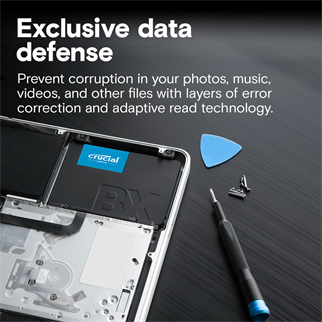 CRUCIAL  1TB BX500 CT1000BX500SSD1 540- 500MB/ SSD SATA-3 Disk Kutusuz