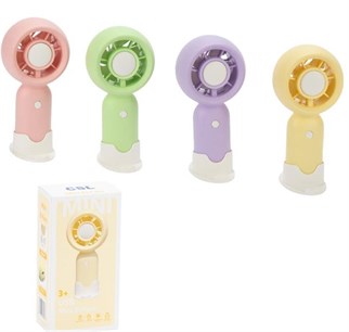 CSL F2 Şarjlı Mini Fan Pembe