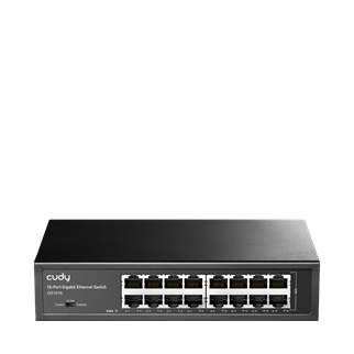 CUDY 16port Gigabit Yönetilemez Metal Kasa Switch GS1016