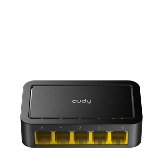 CUDY 5port 10/100 Yönetilemez Switch FS105D