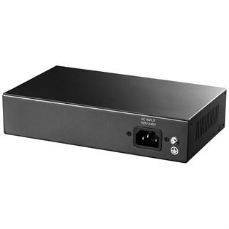 CUDY 6port / 4port PoE 60w 10/100 2-Uplink Yönetilemez Metal Switch FS1006P