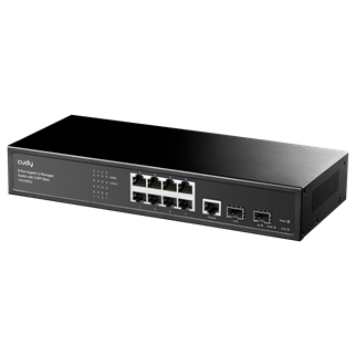 CUDY 8port Gigabit Yönetilebilir Switch GS2008S2