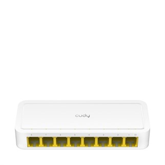CUDY FS108D 8 PORT 10/100 YONETILEMEZ DESKTOP SWITCH PLASTİK KASA