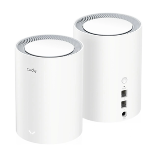 CUDY M3000-2 WIFI6 AX3000 Çİft Bant Mesh Router 2li Set