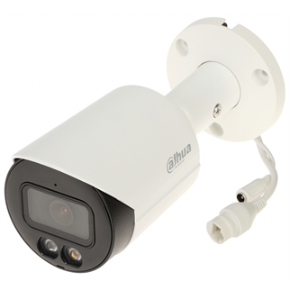 DAHUA  IPC-HFW2449S-S-IL, 4Mpix, Full Color, 3,6mm Lens, H265+, 30Mt Gece Görüşü, IP67, Dahili Mikrofon, PoE Bullet IP Kamera