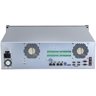 DAHUA  NVR616H-64-XI, 64Kanal, 32Mpix, H265+, 16 HDD, 1080P Kayıt, 1024 0Mbps Bant Genişliği, 4 Port 2500 Mbps LAN, RAID 0/1/5/6/10 NVR