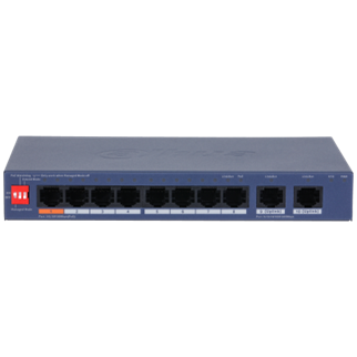 DAHUA 10port 60w 8port PoE GIGABIT  Yönetilebilir Switch CS4010-8ET2GT-60-10