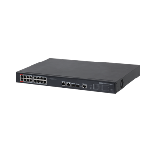 DAHUA 16port 240w FULL PoE PFS4218-16ET-240-V2 GIGABIT 2X SFP Yönetilebilir Switch