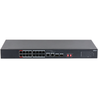 DAHUA 16port PoE 135w 2-SFP 2-Uplink Yönetilemez Switch S3218-16ET-135