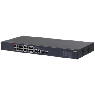 DAHUA 16port PoE 135w 2-SFP Gigabit Yönetilebilir Switch CS4218-16ET-135